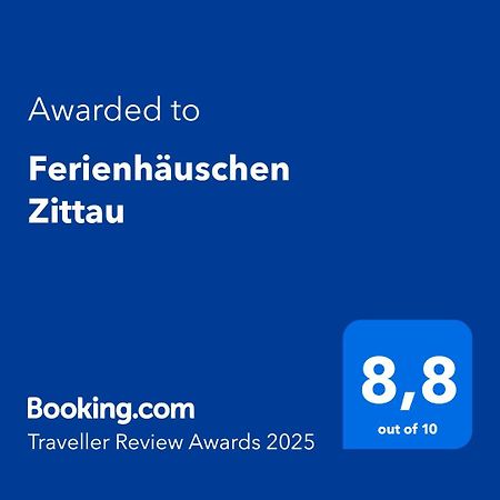 Ferienhaeuschen Zittau Villa Eksteriør bilde